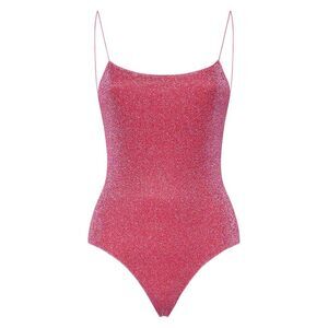 Oséree Swimwear Lumière Lurex One-Piece Swimsuit